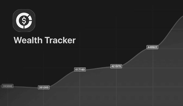 Wealth Tracker — Dark Mode