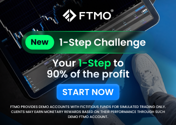 FTMO 1-Step Challenge — earn up to 90% of simulated profits